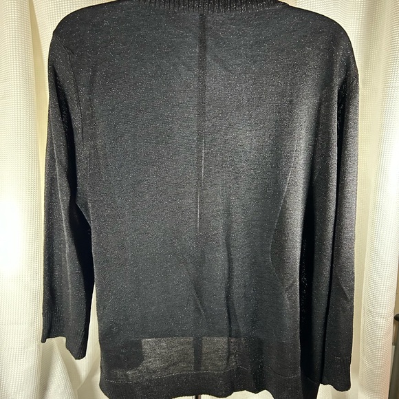 Verve Ami black long sleeve sweater women size X-Large - Picture 3 of 3